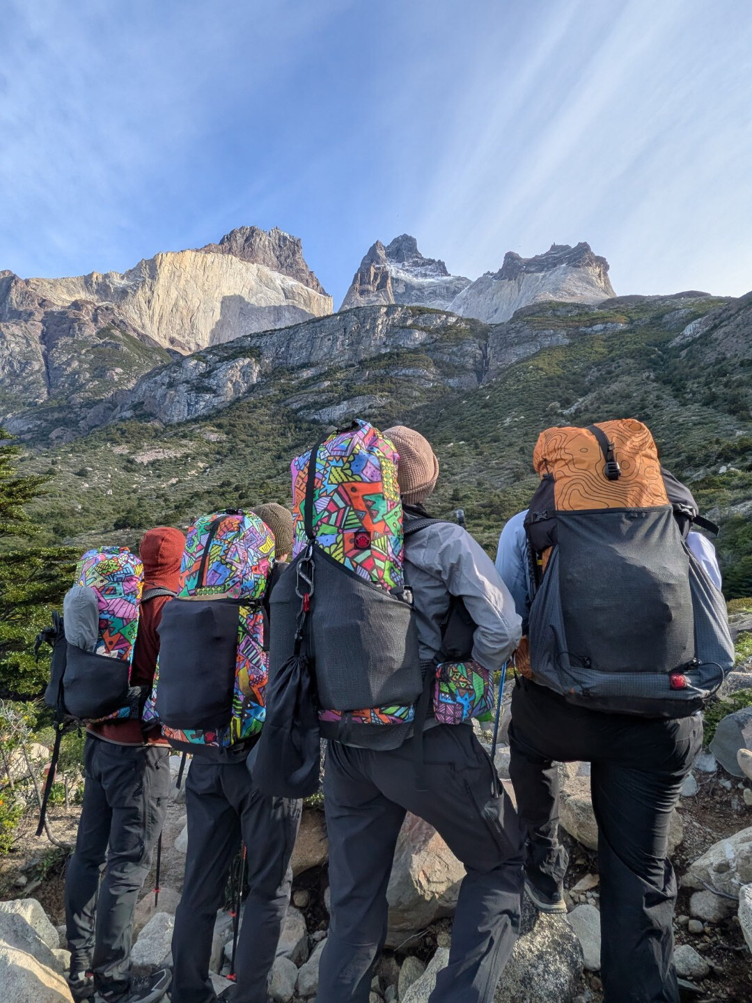 Red Paw Packs custom backpacks in Patagonia